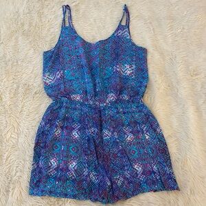 Forever 21 paterned Romper